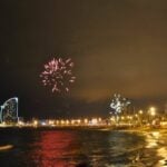 Fuegos artificiales Sant Joan Barcelona